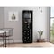 Tuhome Classic Bar Cabinet, Two Drawers, Twelve Built-in Wine Rack-Black BLW6721 - alternate 6